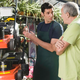 Image for article titled Dad Locks Into Elaborate Chess Match With Lawn Mower Salesman